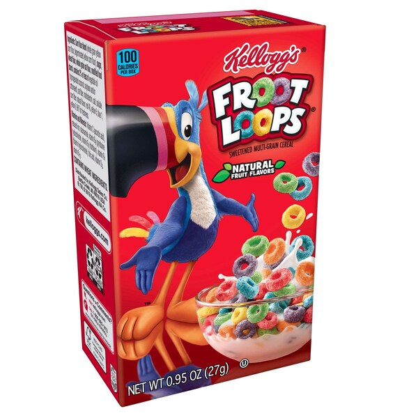 Kelloggs Kellogg's Froot Loops Cereal .95 oz., PK70 - 3800021973