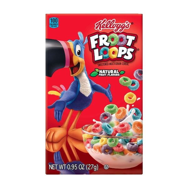 Kelloggs Kellogg's Froot Loops Cereal .95 oz., PK70 - 3800021973