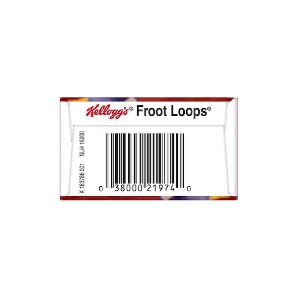 Kelloggs Kellogg's Froot Loops Cereal .95 oz., PK70 - 3800021973