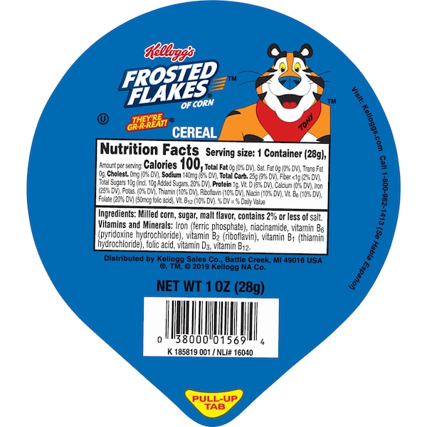Kelloggs Kellogg's Favorite Assorted Cereal Bowls, PK96 - 3800007337