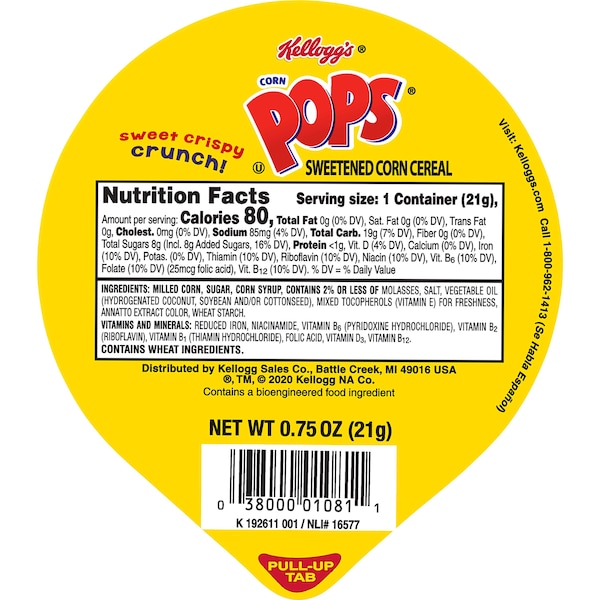 Kelloggs Kellogg's Favorite Assorted Cereal Bowls, PK96 - 3800007337