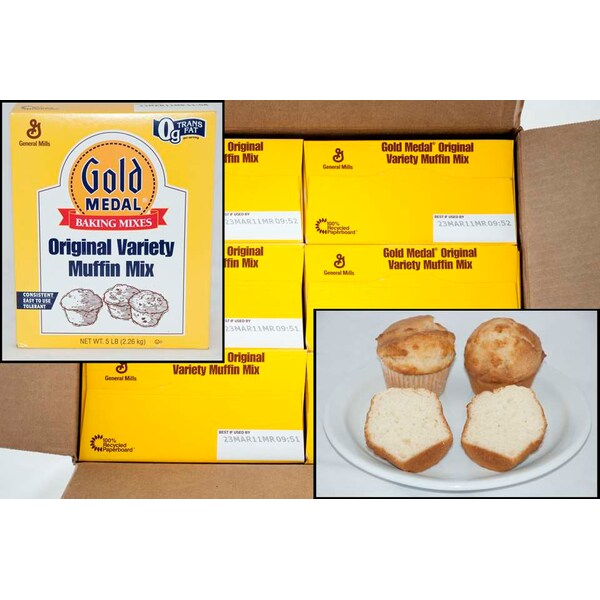 Gold Medal Gold Medal Baking Mixes Original Variety Muffin Mix 5lbs, PK6 - 16000-11564