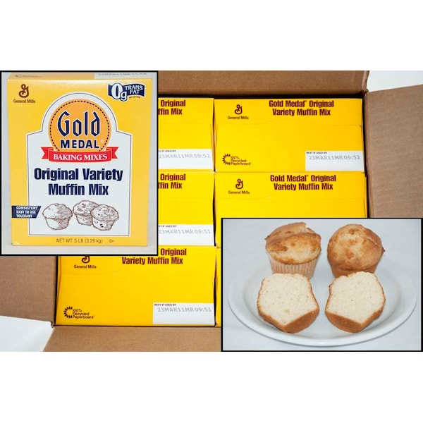 Gold Medal Gold Medal Baking Mixes Original Variety Muffin Mix 5lbs, PK6 - 16000-11564