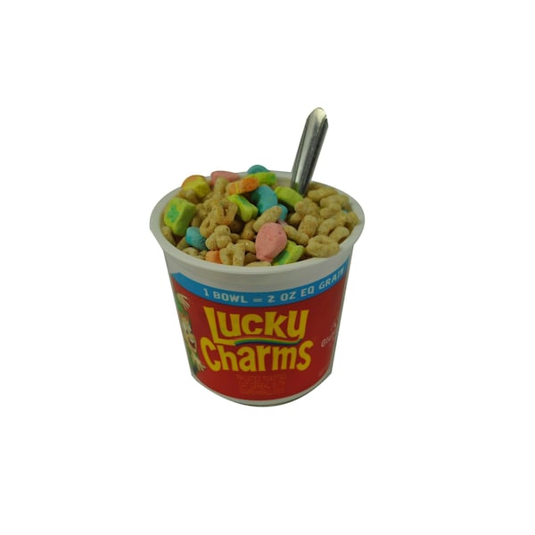 Lucky Charms Lucky Charms Cereal Single Serve K12 2 oz. Eq Grain, PK60 - 16000-14884