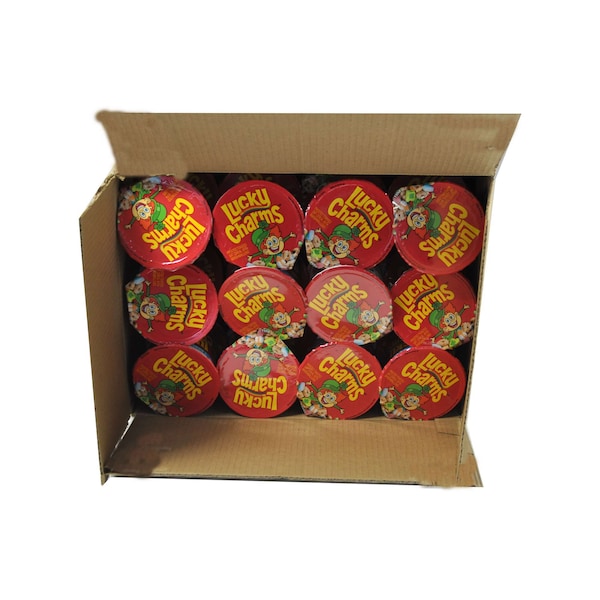 Lucky Charms Lucky Charms Cereal Single Serve K12 2 oz. Eq Grain, PK60 - 16000-14884