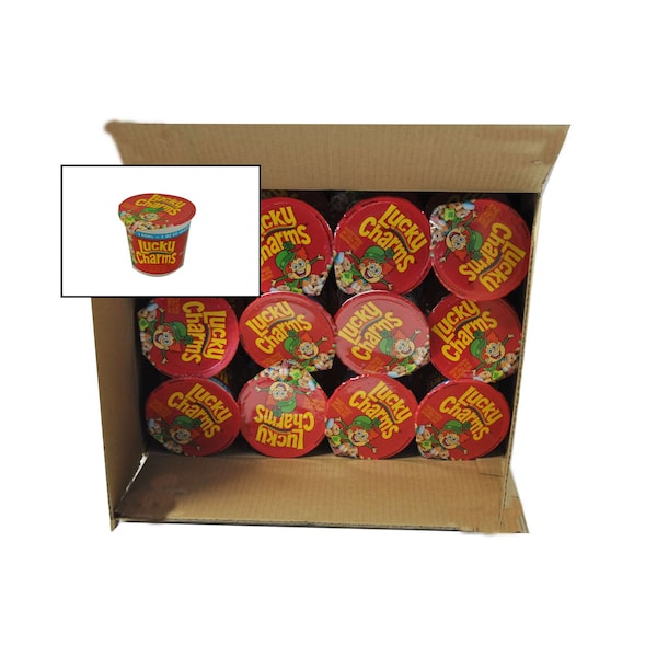 Lucky Charms Lucky Charms Cereal Single Serve K12 2 oz. Eq Grain, PK60 - 16000-14884