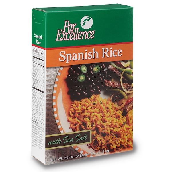 Producers Rice Mill Par Excellence Spanish Seasoned Rice Mix 36 oz., PK6 - P1XU363C1