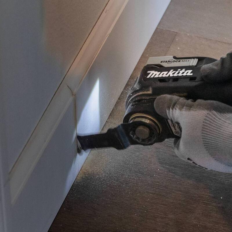 Herramienta múltiple inalámbrica Makita 18V LXT Sub-Compact Lithium-Ion Brushless StarlockMax (Solo herramienta) - XMT04ZB