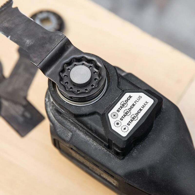 Herramienta múltiple inalámbrica Makita 18V LXT Sub-Compact Lithium-Ion Brushless StarlockMax (Solo herramienta) - XMT04ZB