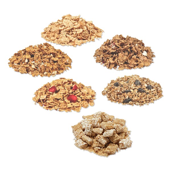 Kelloggs Breakfast Cereal - Single Serve, Classic Wellness Assortment, 2.2 oz Cup, PK60, 60PK - 5X0404
