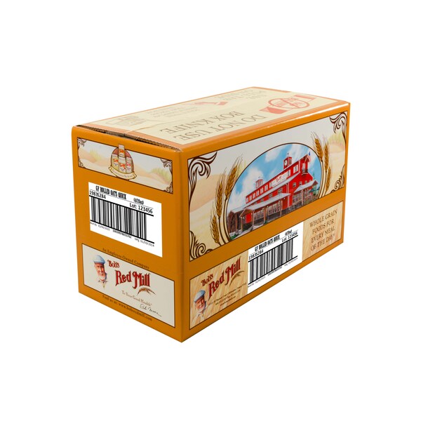 Bobs Red Mill Natural Foods Bob's Red Mill Gluten Free Quick Cooking Rolled Oats 28 oz. Bag, PK4 - 1983S284