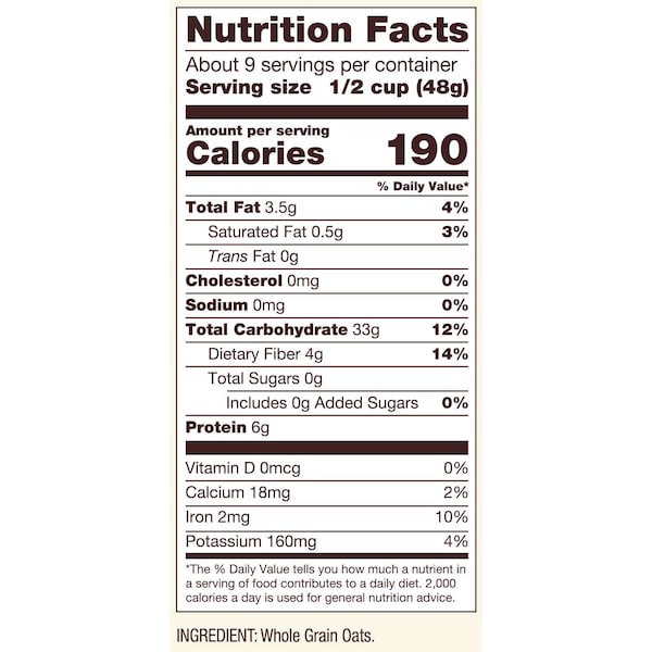 Bobs Red Mill Natural Foods Bob's Red Mill Extra Thick Rolled Oats 16 oz. Bag, PK4 - 1355S164