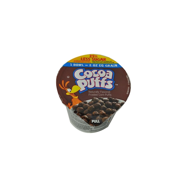 Baskin Robbins Cocoa Puffs Cereal 25% Less Sugar Single Serve 2 oz. Eq Grain, PK60 - 16000-14885