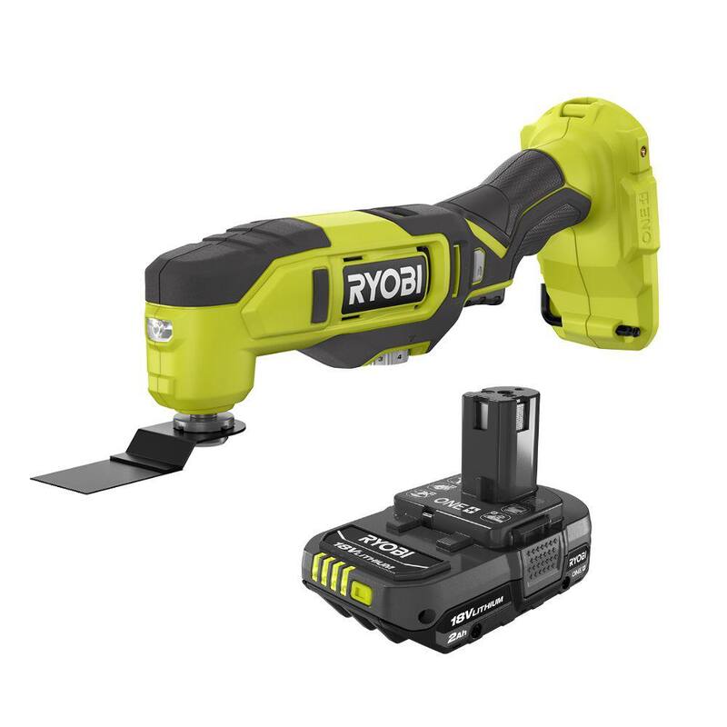 Herramienta multifuncional inalámbrica RYOBI ONE+ 18V con batería de 2.0 Ah - PCL430B-PBP006
