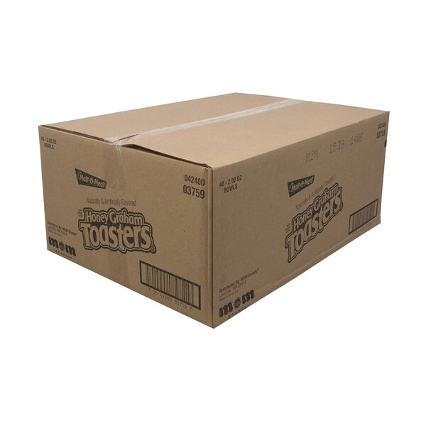 Malt O Meal Malt O Meal Honey Graham Toasters Cereal 2 oz. Bowl, PK48 - 03759