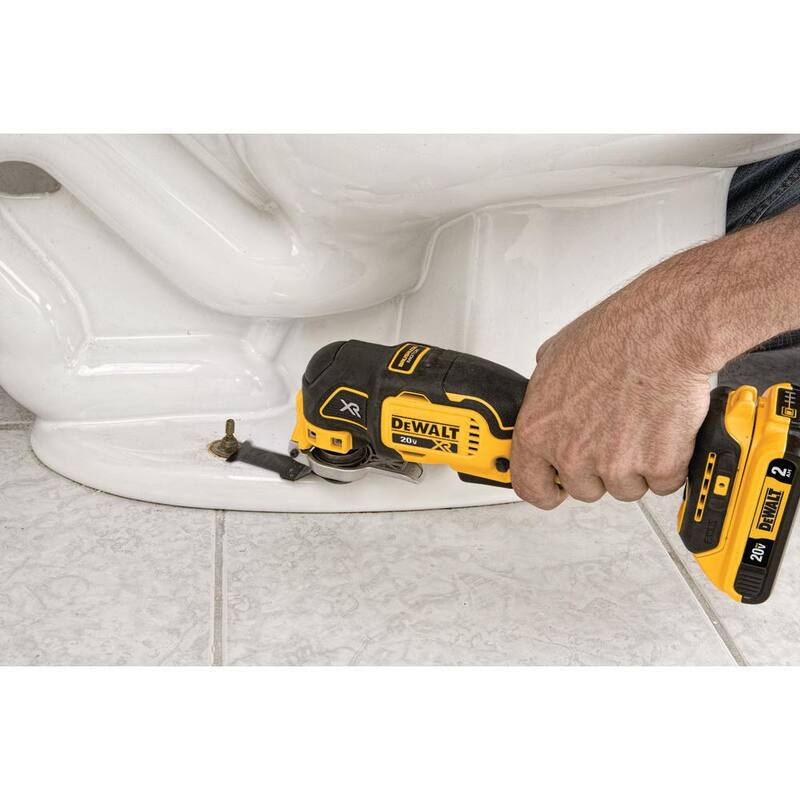 Herramienta múltiple oscilante inalámbrica sin escobillas DEWALT 20V MAX XR de 3 velocidades (sólo herramienta) - DCS356B