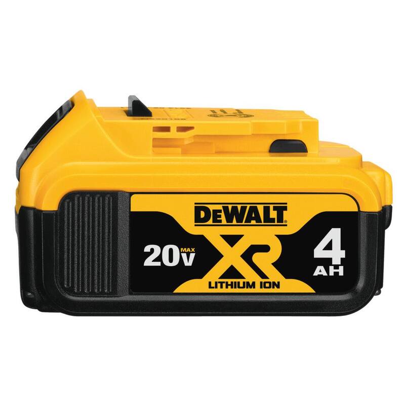 Herramienta de múltiples usos oscilante inalámbrica sin escobillas DEWALT ATOMIC 20V MAX, (1) batería de 20V 6.0Ah y (1) batería de 20V 4.0Ah, y cargador - DCS354BDCB246CK