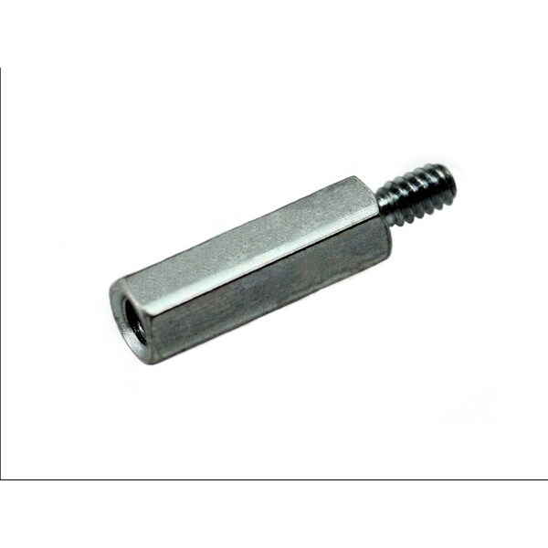Unicorp Hex Standoff, #2-56 Thrd Sz, Aluminum 3/16" Hex W - 1303-M12-F21-256