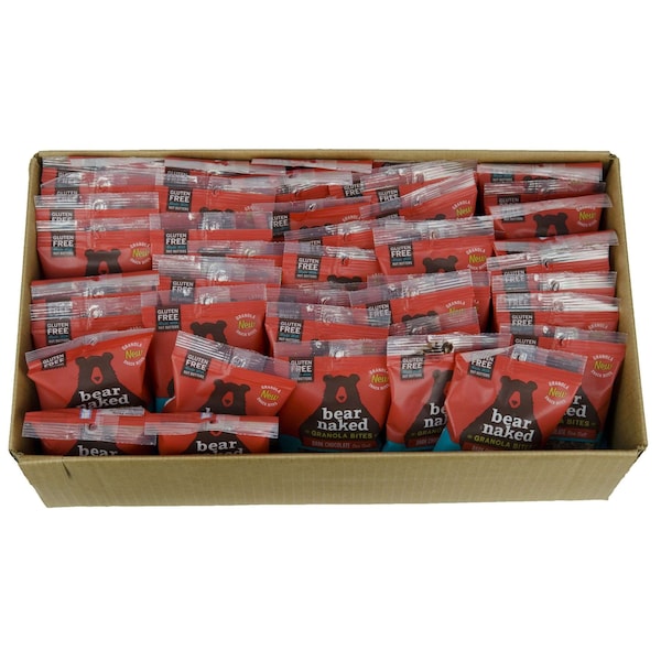 Bear Naked Dark Chocolate And Sea Salt Granola Bites 1.3 oz. Per Pack, PK50 - 88462310213