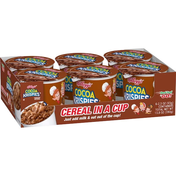 Kelloggs Kellogg's Cocoa Krispies Cereal 2.3 oz. Bowl, PK60 - 3800031966