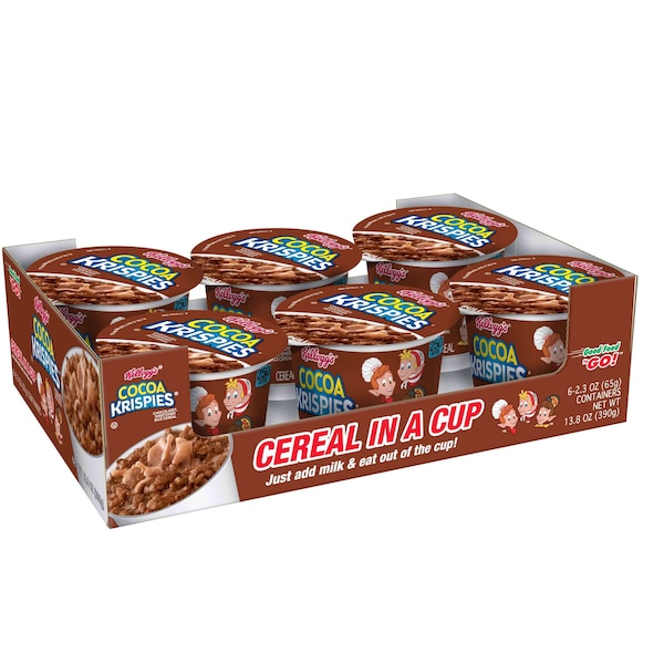 Kelloggs Kellogg's Cocoa Krispies Cereal 2.3 oz. Bowl, PK60 - 3800031966