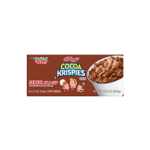 Kelloggs Kellogg's Cocoa Krispies Cereal 2.3 oz. Bowl, PK60 - 3800031966