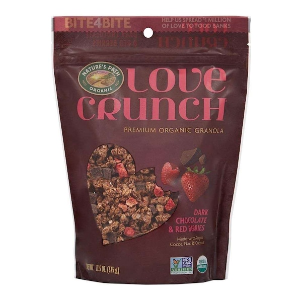 Natures Path Love Crunch Dark Chocolate Granola 11.5 oz., PK6 - 77180U