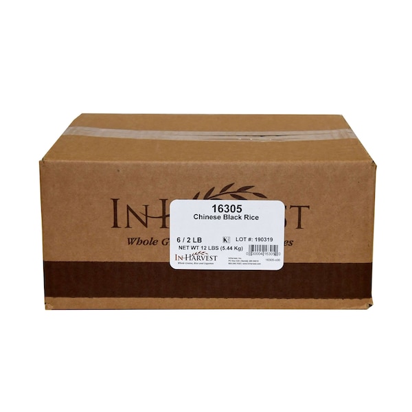 Inharvest Chinese Black Rice 2lbs, PK6 - 16305