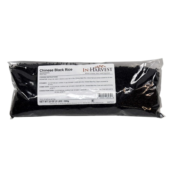 Inharvest Chinese Black Rice 2lbs, PK6 - 16305