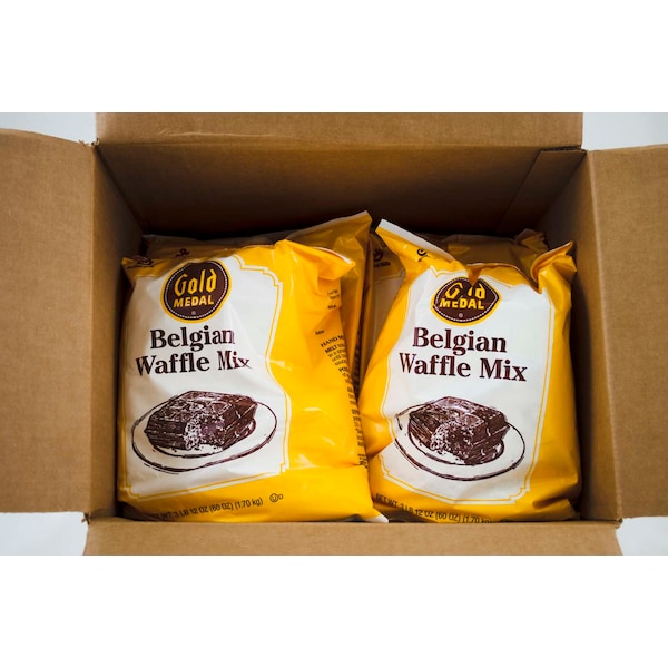 Gold Medal Gold Medal Belgian Waffle Mix 60 oz., PK8 - 16000-11805