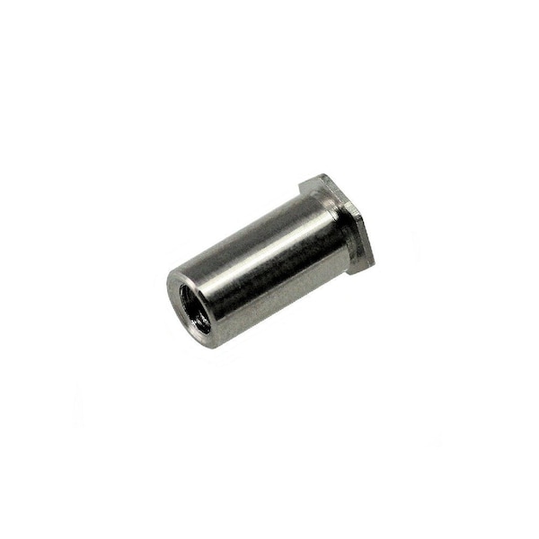 Unicorp Hex Standoff, M4-20 Thrd Sz, Stainless Steel Passivated, 7.9 mm Hex W - EBSOS-M4-20