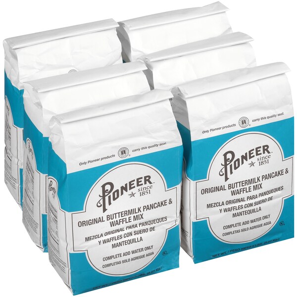 Pioneer Pioneer Original Buttermilk Pancake And Waffle Mix 5lbs, PK6 - 94110