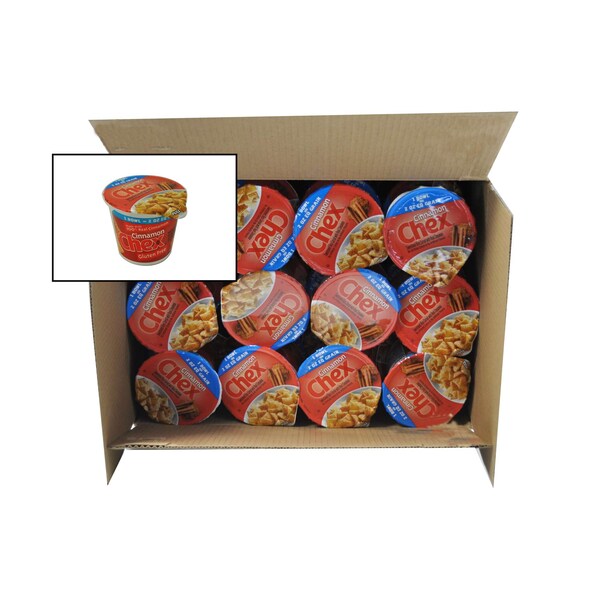 Chex Cereal Cinnamon Chex Cereal Single Serve K12 2 oz. Eq Grain, PK60 - 16000-14883