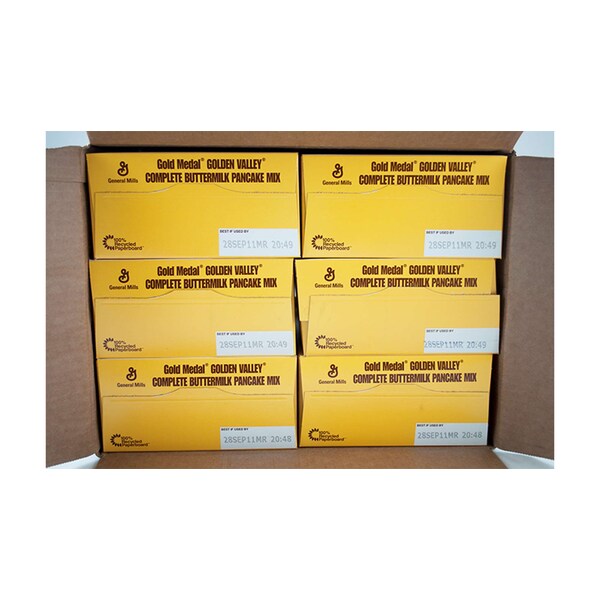 Gold Medal Baking Mix Golden Valley Complete Buttermilk Pancake Mix 5lbs, PK6 - 16000-10832
