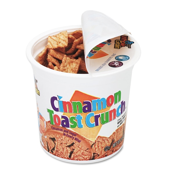 General Mills Cinnamon Toast Crunch Cereal, Single-Serve 2 oz Cup, 6PK - GEM13897