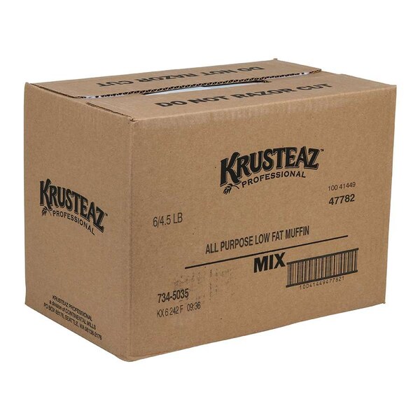 Krusteaz Krusteaz Professional All Purpose Low Fat Muffin Mix 4.5lbs Box, PK6 - 734-5035