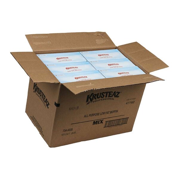 Krusteaz Krusteaz Professional All Purpose Low Fat Muffin Mix 4.5lbs Box, PK6 - 734-5035