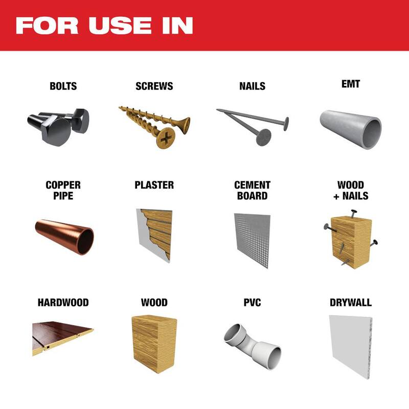 Kit de herramienta multifunción inalámbrica Milwaukee M12 FUEL de ion de litio de 12V con kit de cuchillas para herramienta multifunción (9 piezas) - 2526-21XC-49-10-9113.