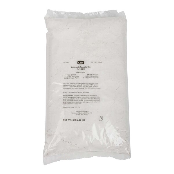 Continental Mills Continental Mills Value Buttermilk Pancake Mix 5lbs Bag, PK6 - 741-0410