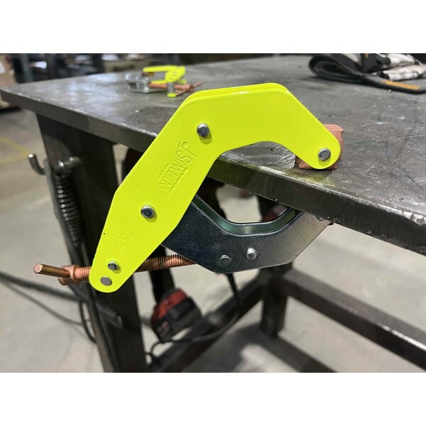 Kant-Twist Kant-Twist Hi-Vis Yellow Lever Clamp Dee - K025TDHVY