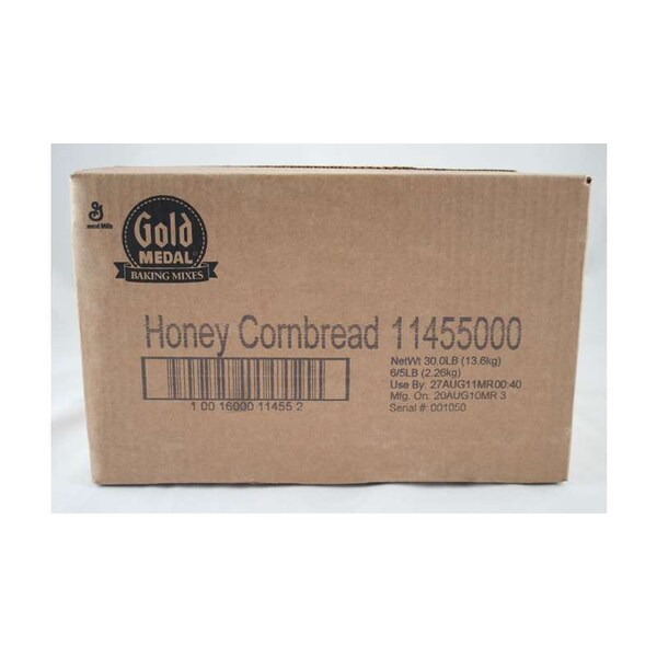 Gold Medal Gold Medal Baking Mix Honey Cornbread Bread Mix 5lbs, PK6 - 16000-11455