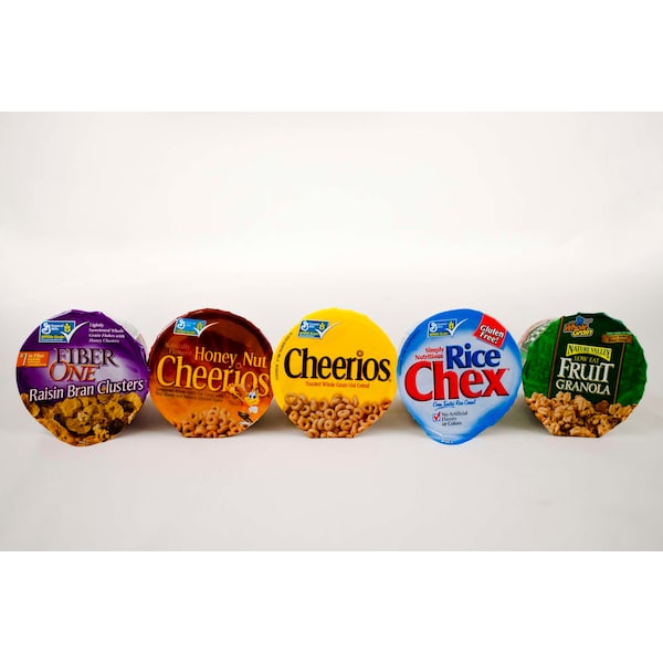 General Mills Cereal Goodness Variety Pack Single Serve Serve Cup 2.02 oz., PK60 - 16000-31154