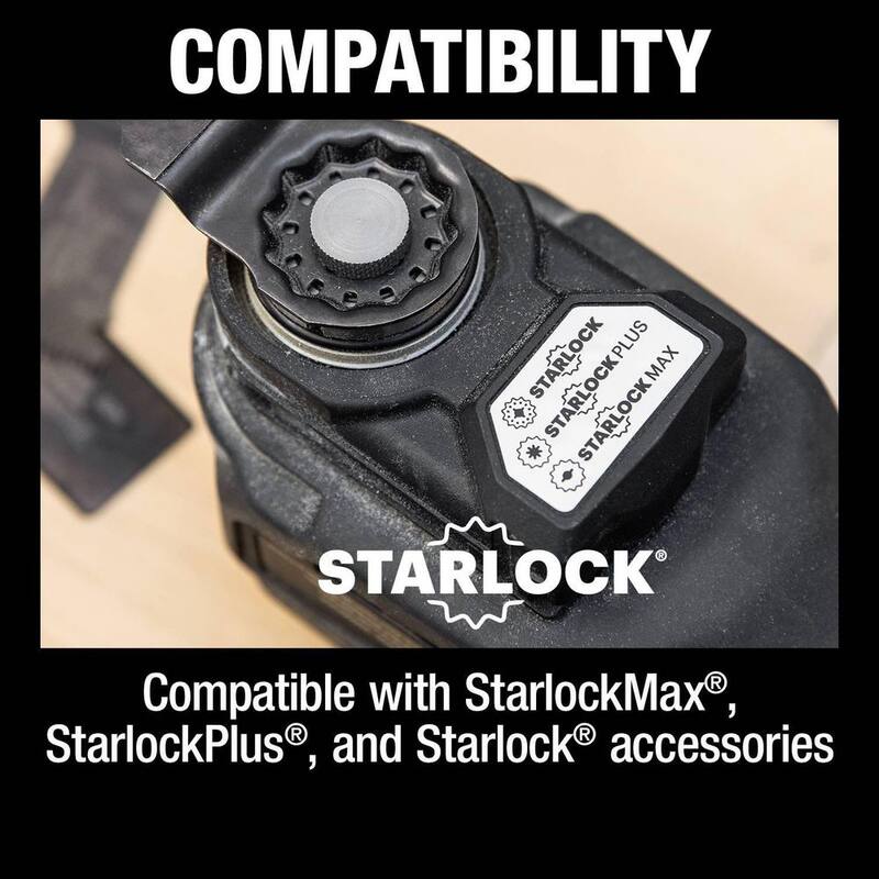 Equipo multiusos oscilante Sub-compacto inalámbrico sin escobillas StarlockMax de litio de 18V LXT de Makita (2.0Ah) - XMT04R1B