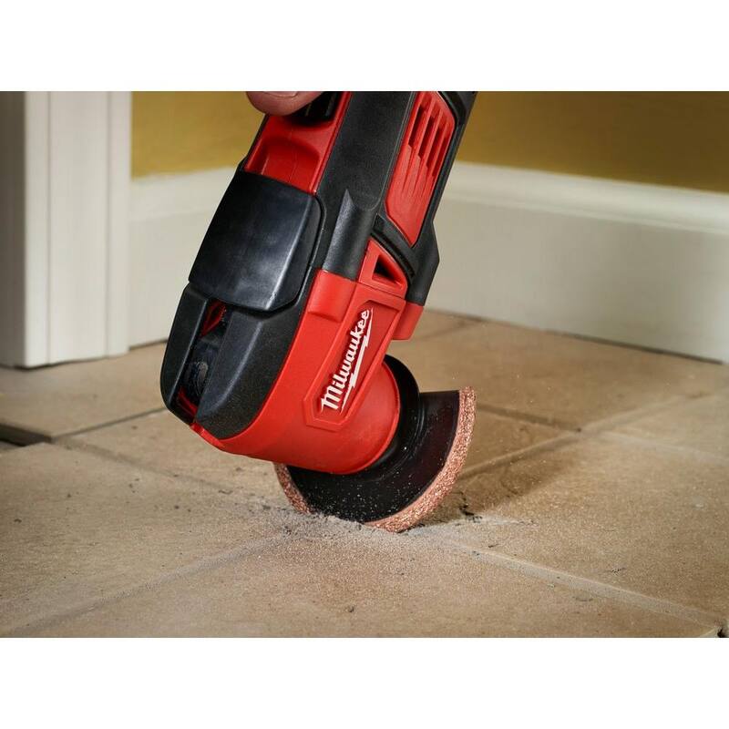 Milwaukee M18 18V Multiherramienta oscilante inalámbrica de iones de litio con batería M18 (1) de alto rendimiento de 6.0Ah y (2) batería de 5.0Ah - 2626-20-48-11-1856