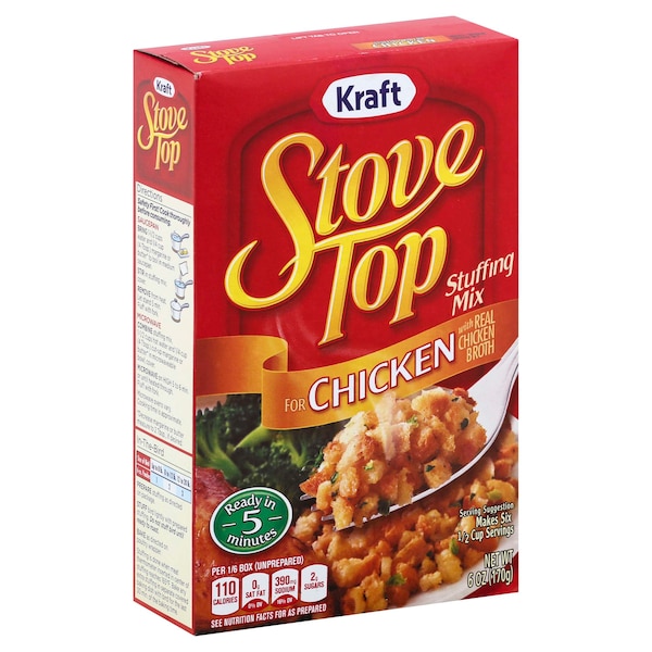 Stove Top Stove Top Stuffing Chicken 6 oz., PK12 - 00043000050071