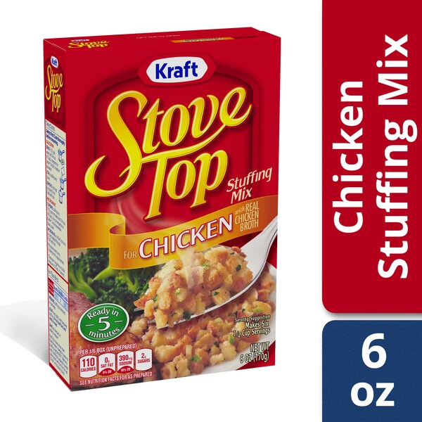 Stove Top Stove Top Stuffing Chicken 6 oz., PK12 - 00043000050071