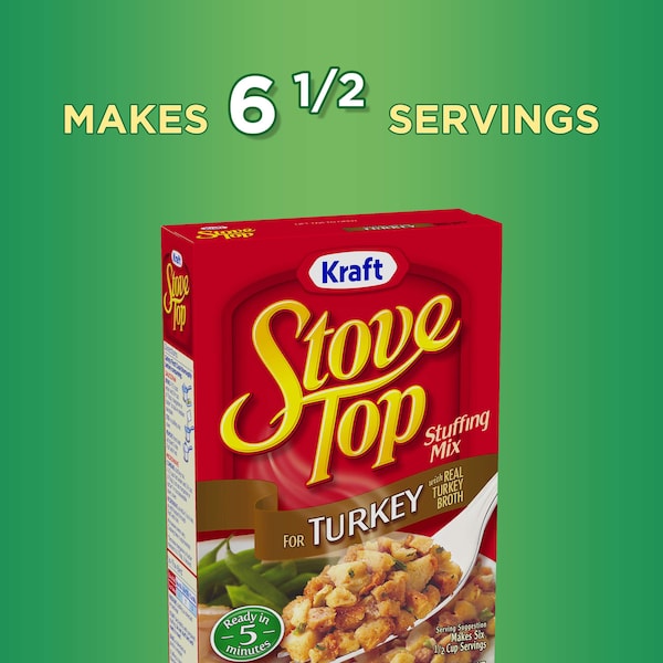 Stove Top Stuffing Stove Top Turkey 6 oz., PK12 - 00043000285756