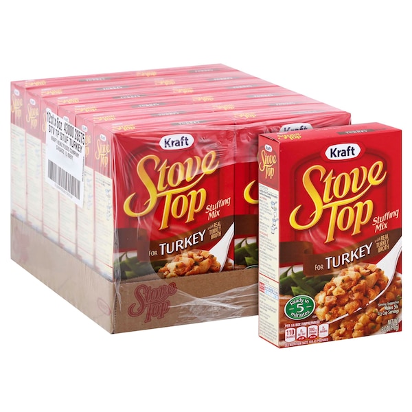 Stove Top Stuffing Stove Top Turkey 6 oz., PK12 - 00043000285756