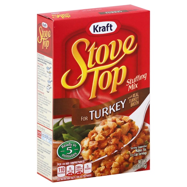 Stove Top Stuffing Stove Top Turkey 6 oz., PK12 - 00043000285756