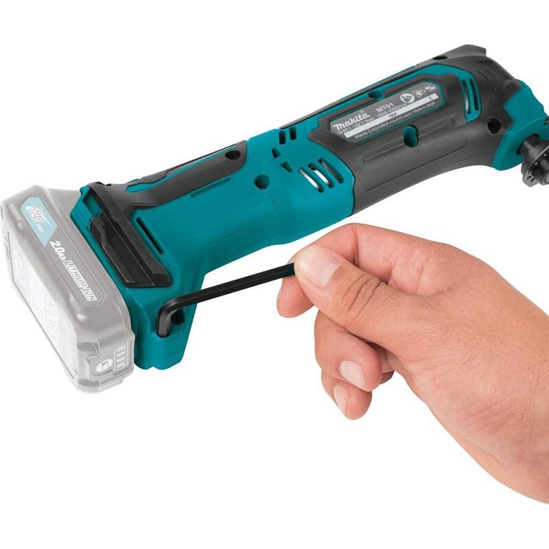 Herramienta múltiple inalámbrica Makita 12V max CXT de iones de litio (solo herramienta) - MT01Z